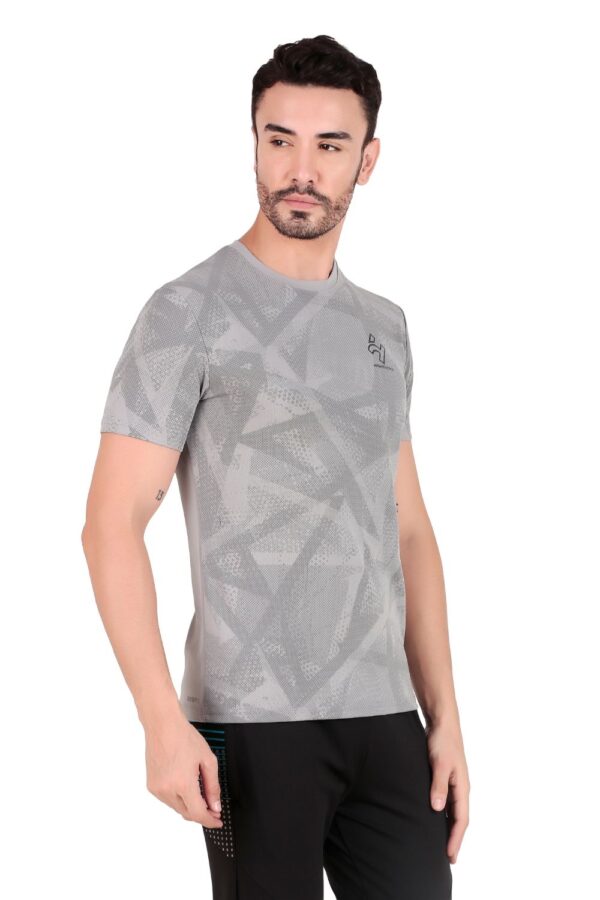 Gym wear Dri Fit Dot Knit Sublimation T-Shirts