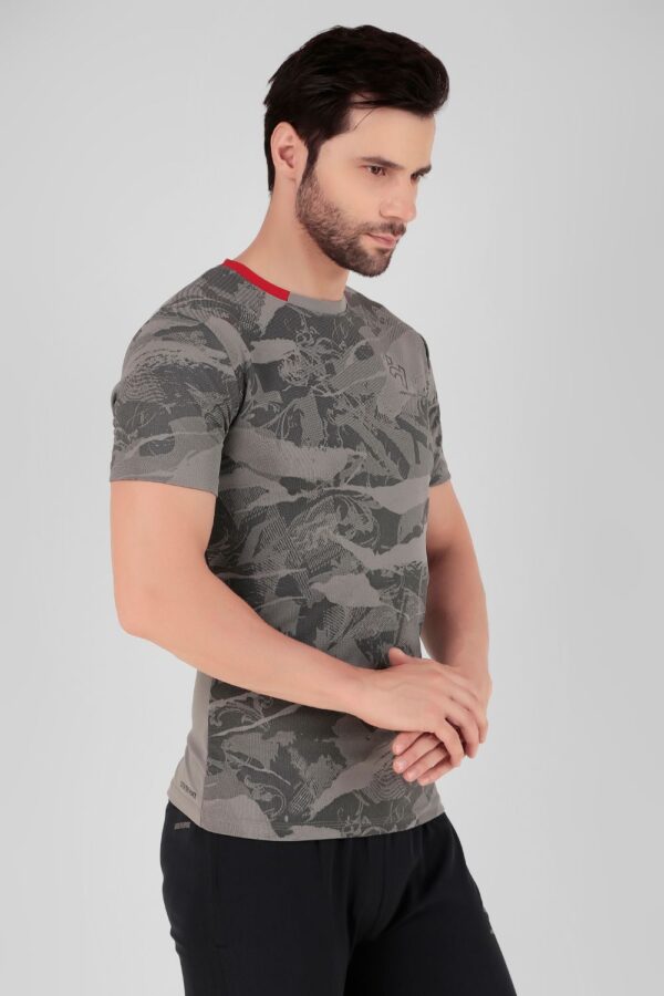 Gym wear Dri Fit Dot Knit Sublimation Sports T-Shirts