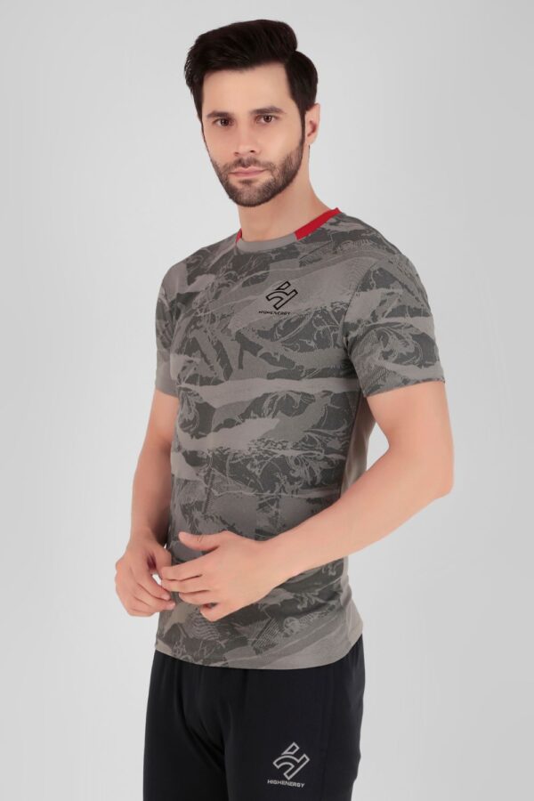 Gym wear Dri Fit Dot Knit Sublimation Sports T-Shirts Main image