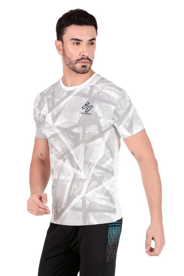 Gym wear Dri Fit Dot Knit Sublimation T-Shirts