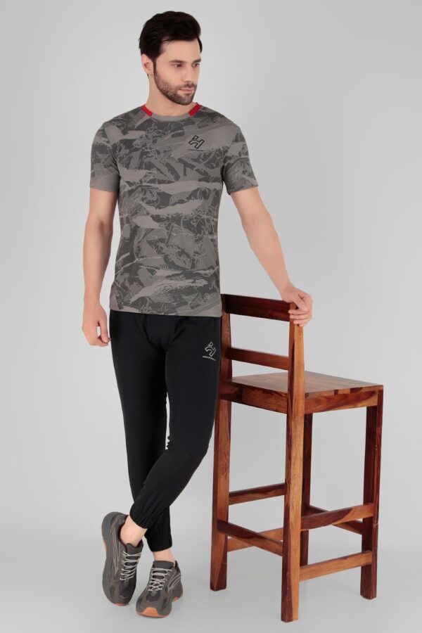 Gym wear Dri Fit Dot Knit Sublimation Sports T-Shirts