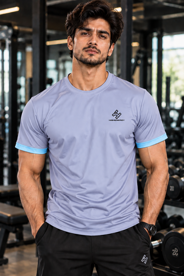 Taiwan Dot Knit Tshirts Round Neck - Buy 1, Get 1 Free (Combo of 2)