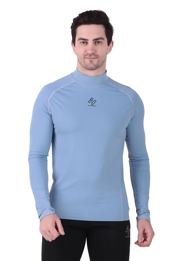 Gym Compression High Neck Full Sleeves T-Shirts
