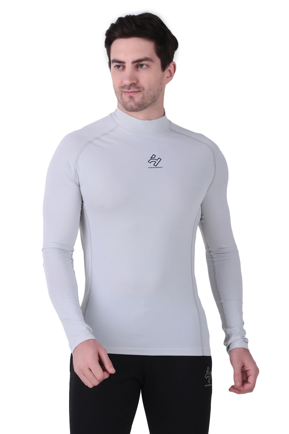 Gym Compression High Neck Full Sleeves T-Shirts