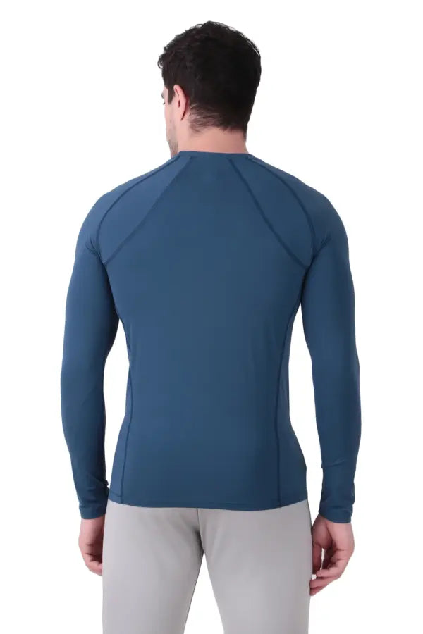 Nylon Lycra Gym Compression Full Sleeves T-Shirts