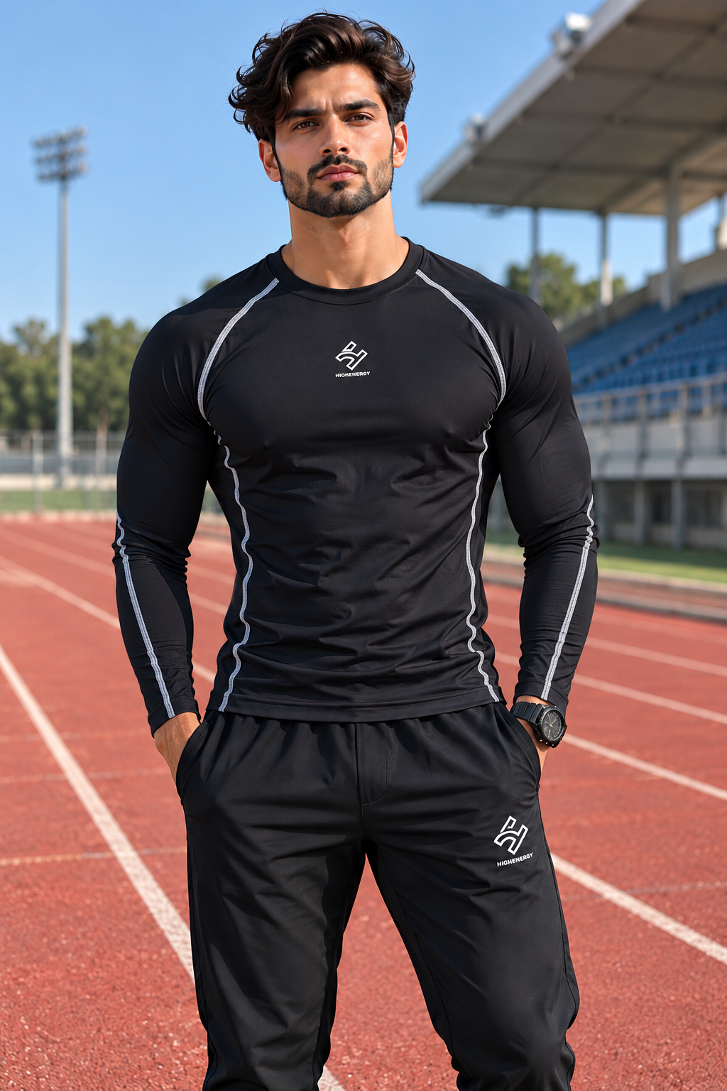 Gym Nylon Lycra Compression T-shirts Secondary image