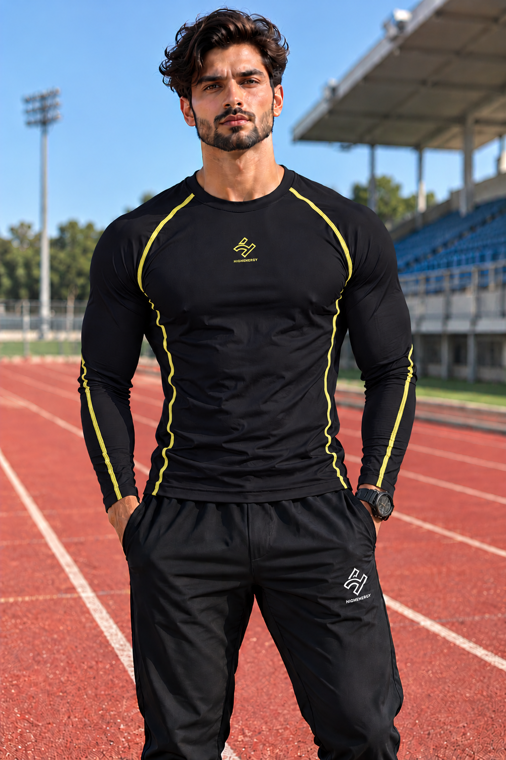 Gym Nylon Lycra Compression T-shirts