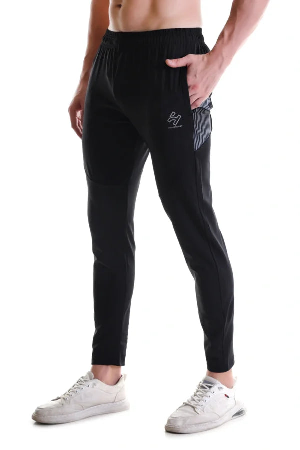 Imported 4way Lycra Sports Track-Pants Main image