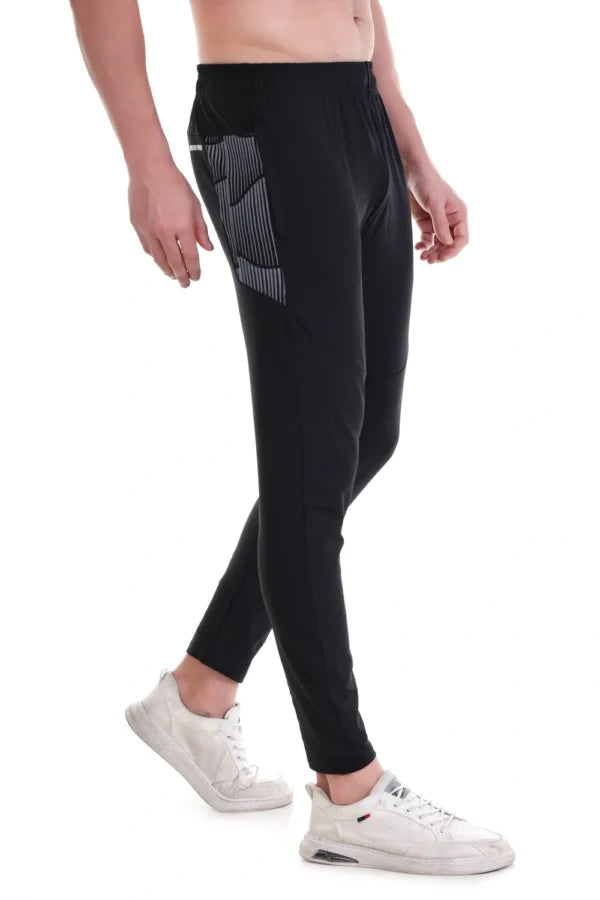 Imported 4way Lycra Sports Track-Pants