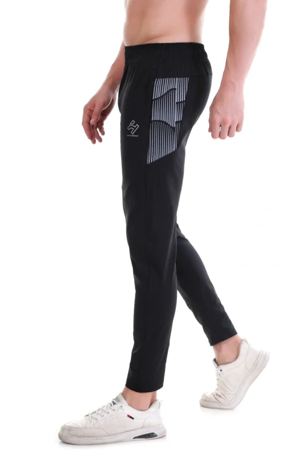 Imported 4way Lycra Sports Track-Pants Secondary image