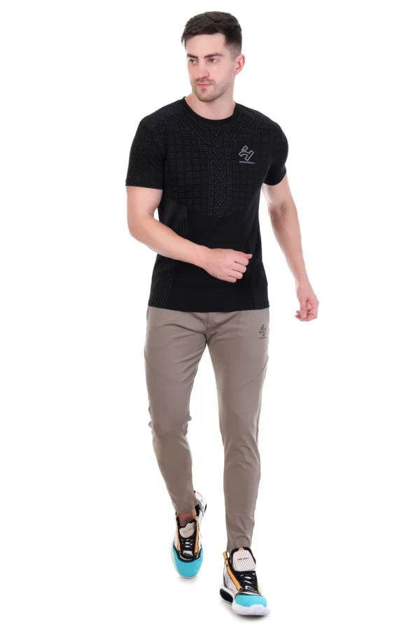 Sports Dri-Fit Dot Knit Gym Exercise T-Shirts Secondary image