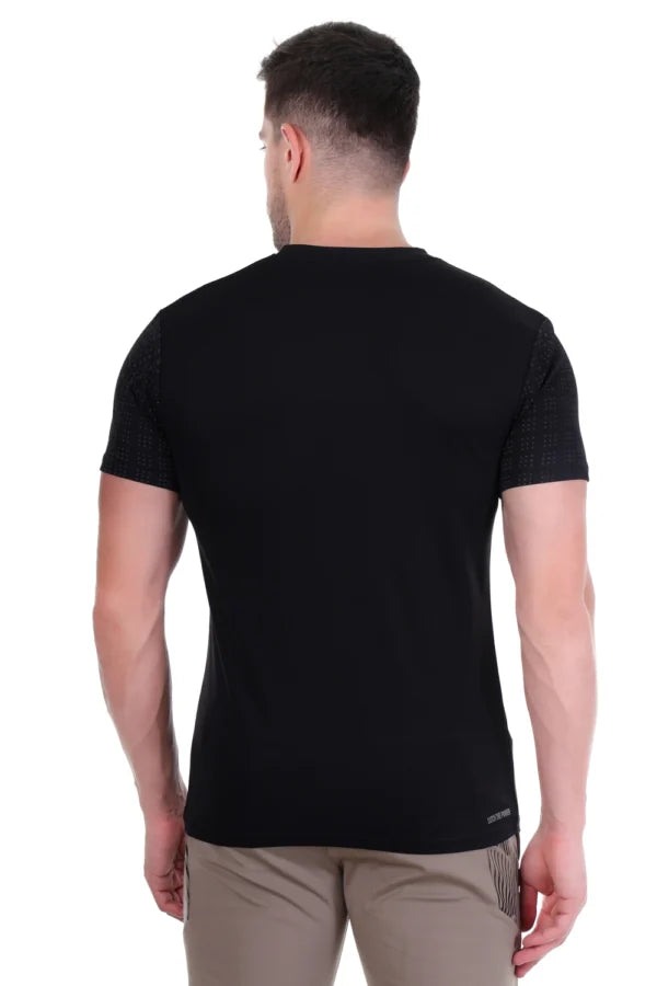 Sports Dri-Fit Dot Knit Gym Exercise T-Shirts