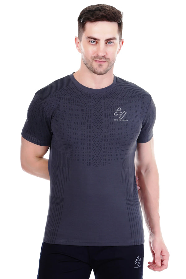 Sports Dri-Fit Dot Knit Gym Exercise T-Shirts