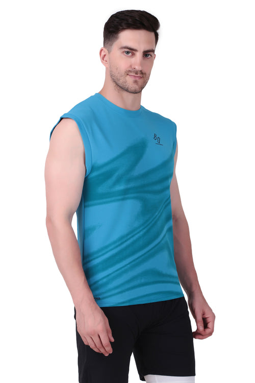 Dry Fit Dot Knit Sublimation Cut Sleeves T-shirt Secondary image