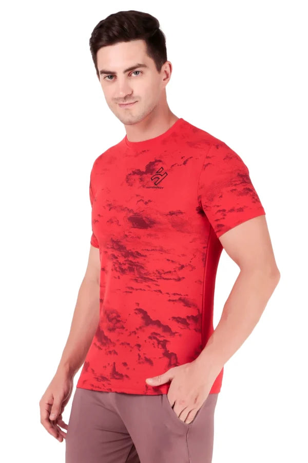 Best Gymwear Dry Fit Dot Knit Sublimation Tshirts Main image