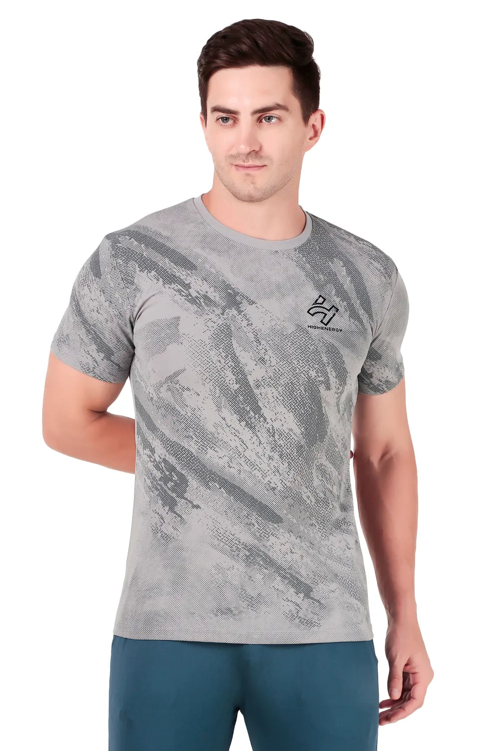 Sports Gymwear Dry Fit Dot Knit Sublimation Tshirts Secondary image