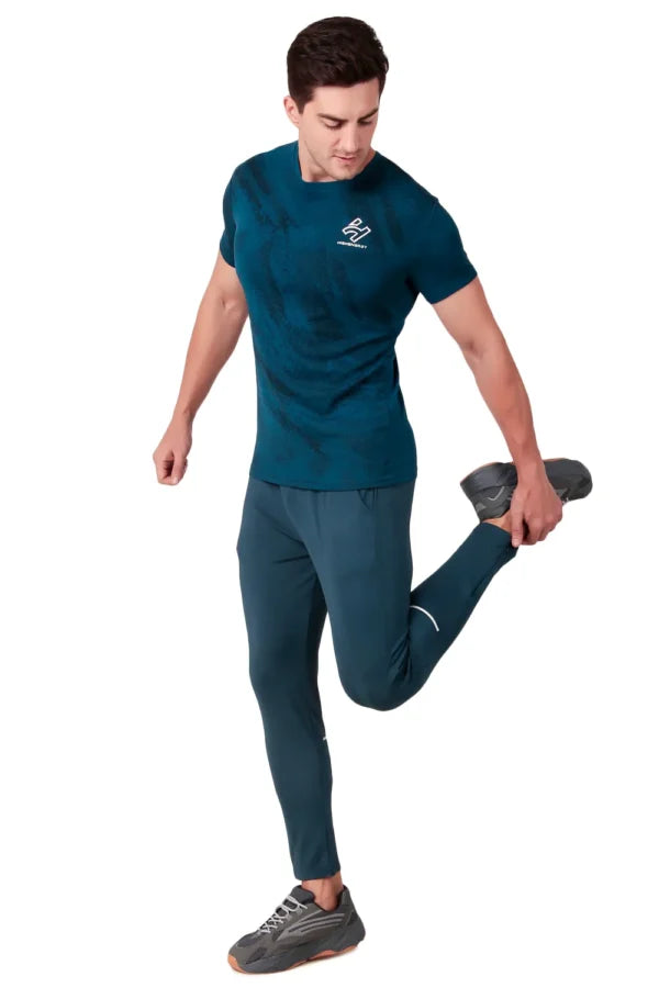Sports Gymwear Dry Fit Dot Knit Sublimation Tshirts