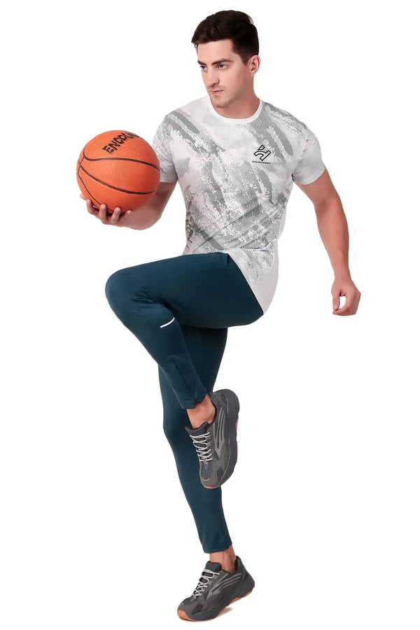 Sports Gymwear Dry Fit Dot Knit Sublimation Tshirts