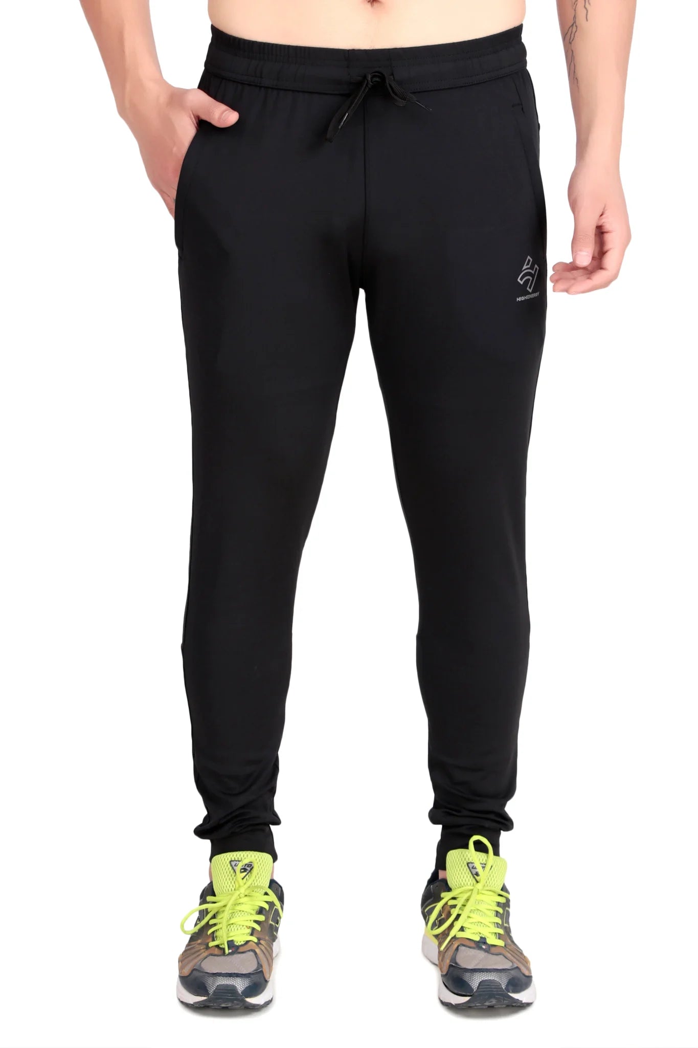 Imported 4way Lycra Sports Joggers