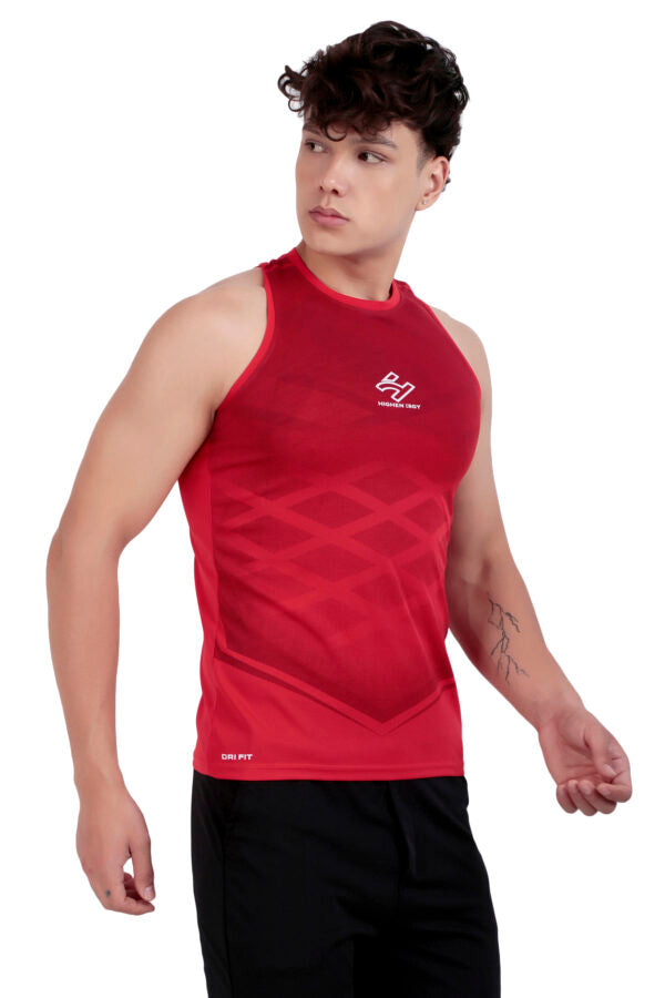 Gymwear DryFit Dot Knit Sublimated Vests Secondary image