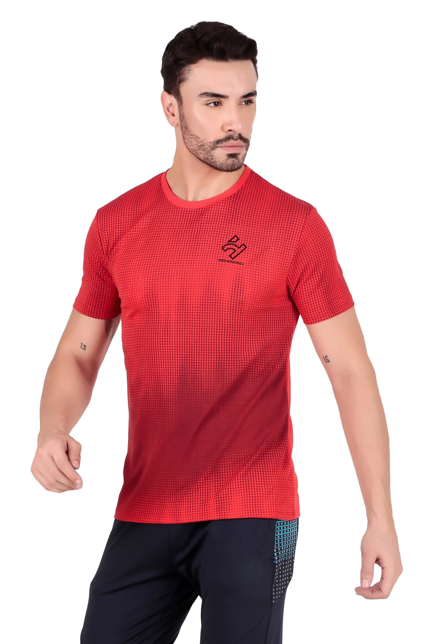 Gymwear Dry Fit Dot Knit Sublimation Tshirts