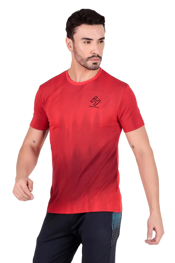 Gymwear Dry Fit Dot Knit Sublimation Tshirts