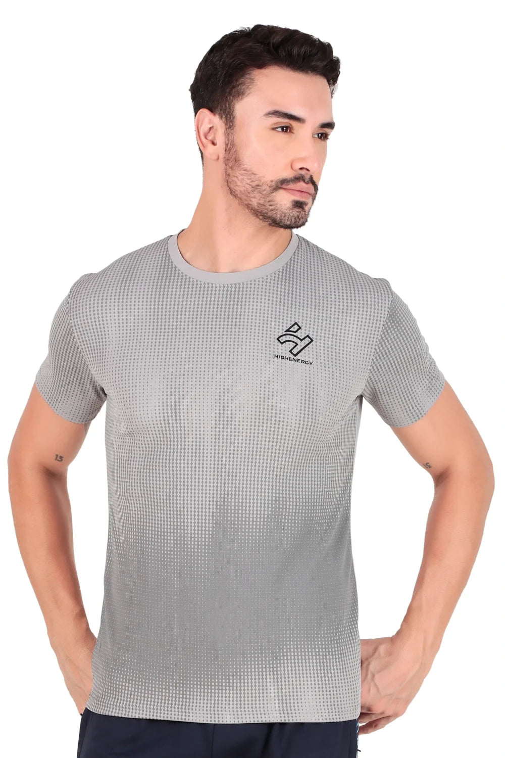 Gymwear Dry Fit Dot Knit Sublimation Tshirts Secondary image