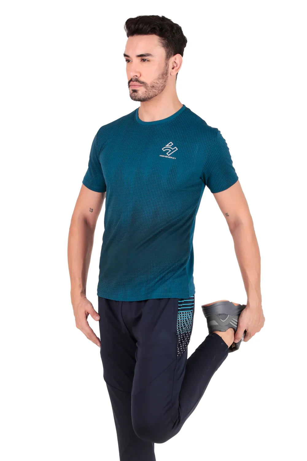 Gymwear Dry Fit Dot Knit Sublimation Tshirts