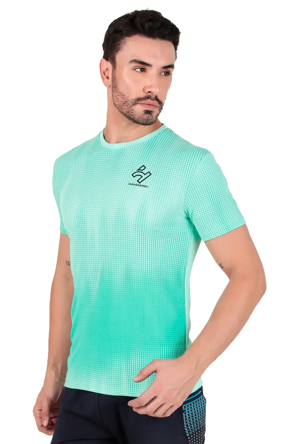 Gymwear Dry Fit Dot Knit Sublimation Tshirts
