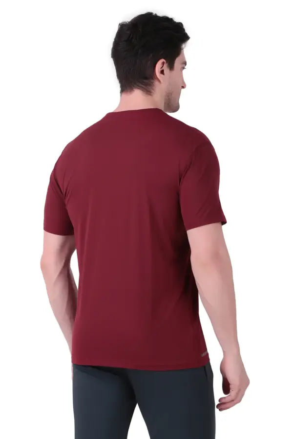4way Nylon Sports Half Sleeves T-Shirts