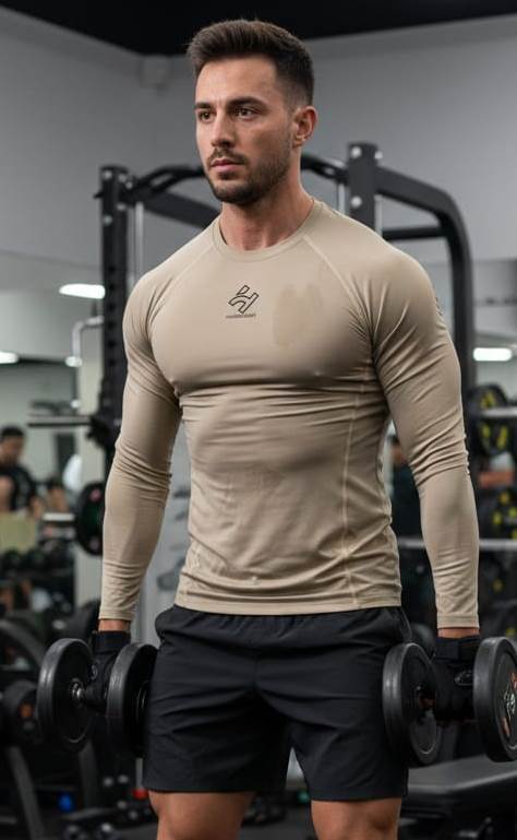 Sports Gym Compressive Full Sleeves T-Shirts